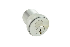 Schlage Commercial 26091C626 Full Size Interchangeable Mortise Cylinder C Keyway with Compression Ring and Spring and K510-730 Cam Satin Chrome Finish
