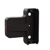 Lockey 2835ADAPTERBK Adapter for Installing the 2835 and 2830 on Vinyl and Ornamental Gates Black Finish