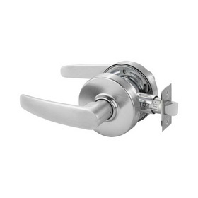 Sargent 287U15LB26D Passage Cylindrical Lock Grade 2 with B Lever and L Rose and ASA Strike Satin Chrome Finish