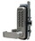 Lockey 2985SNDC Mechanical Keyless Narrow Stile Lever Lock with Passage Function and Double Combination Satin Nickel Finish, Price/EA