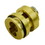Schlage Commercial 30137606 Full Size Interchangeable Housing Less Core with Compression Ring; Spring; 3/8" Blocking Ring; and L Cam Satin Brass Finish, Price/EA