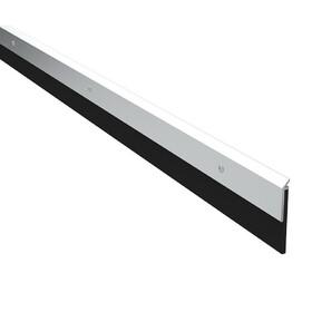 Pemko 3151CN36 36" (3') Door Bottom Sweep with 1" EPDM Clear Aluminum Finish