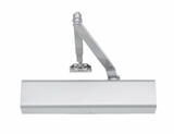 ASSA Abloy Accentra 3501689 Tri Mount Adjustable Surface Mount Door Closer with Full Cover 689 Aluminum Finish