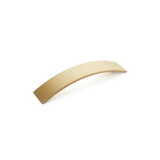 Schaub 363-SSB Armadio Arched 128 mm Center to Center Cabinet Pull Signature Satin Brass Finish