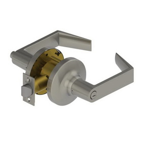 Hager 3640WTN26D Withnell Lever Privacy Tubular Lock Satin Chrome Finish