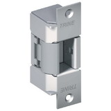 Trine 40024DC32DLH Left Hand Outdoor Electric Strike for Cylindrical and Mortise Locks EN400 with 24 Volt DC Satin Stainless Steel Finish