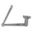 LCN 4040XP3049CNSAL Cush Hold Open Arm for 4040XP 689 Aluminum Finish, Price/EA