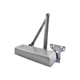 LCN 4040XPHWPAAL Parallel Arm Super Smoothee Heavy Duty Adjustable 1-6 Surface Mounted Hold Open Door Closer with TBSRT Thru Bolts 689 Aluminum Finish