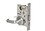 Best 45H7A15H626RH Mortise Lock Office 15 Lever with H Rose Right Hand with 7 Pin Housing Less Core Satin Chrome Finish, Price/EA
