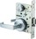 Best 45H7R15H626RH Mortise Lock Classroom 15 Lever with H Rose Right Hand with 7 Pin Housing Less Core Satin Chrome Finish, Price/EA