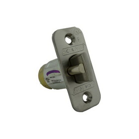 Schlage Commercial 47273619626 ALX Series 2-3/4" Backset Non-Restoring Dead Latch with 1" x 2-1/4" Round Corner Faceplate Satin Chrome Finish