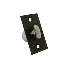 Schlage Commercial 47273623613 ALX Series 2-3/8" Backset Non-Restoring Dead Latch with 1-1/8" x 2-1/4" Square Corner Faceplate Oil Rubbed Bronze Finish