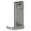 Hager 47BEWTNALMRH Blank Escutcheon Outside Exit Device Trim with Right Hand Withnell Leve Aluminum Finish, Price/each