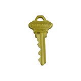Schlage Commercial 48056ICA Cut Control Key for Temporary Core Existing Job # 439383