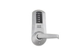 Kaba Simplex 5031BWL26D Mechanical Pushbutton Cylindrical Lock with Interior Combination Change; 2-3/4