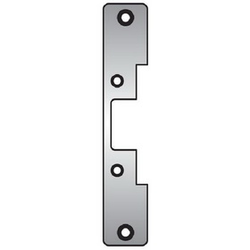 Assa Abloy Electronic Security Hardware - Hes 503 Faceplate for 5000 Strike Satin Stainless Steel Finish