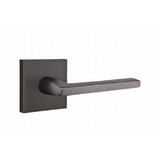 Emtek Helios Lever Passage with Square Rose for 1-1/4