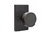 Emtek 5112ROUUS10B Round Knob 2-3/8" Backset Passage with Modern Rectangular Rose for 1-1/4" to 2" Door Oil Rubbed Bronze Finish, Price/EA