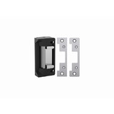 Assa Abloy Electronic Security Hardware - Hes 12VDC / 24VDC Electric Strike with 501 and 501A Faceplate Satin Stainless Steel Finish