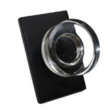 Emtek 5212MDCUS19 Modern Disc Glass Knob 2-3/8
