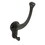 Ives Commercial 571A3 Aluminum Coat and Hat Hook Bright Brass Finish, Price/each