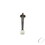 Ives Commercial 61Z716 Zinc 3-3/16" Solid Door Stop Aged Bronze Finish, Price/EA