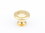 Schaub 703-03 1-1/4" Colonial Cabinet Knob Bright Brass Finish, Price/EA
