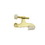 Ives Commercial 70B3 Solid Brass Hinge Pin Door Stop Bright Brass Finish, Price/each