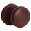 Emtek 7106WCMB Winchester Knob Passage With Style # 2 Rose for 1-3/8" to 2" Door Medium Bronze Finish, Price/each