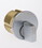 Ilco 7181TK226D 1-1/8" Turn Knob Mortise Cylinder with Adams Rite Cam Satin Chrome Finish, Price/each