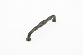 Schaub 747-10B 4" Center to Center Colonial Cabinet Pull Oil Rubbed Bronze Finish