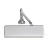 Norton 7500H689 Adjustable Hold Open Heavy Duty Surface Mount Door Closer with Sex Nuts Aluminum Finish