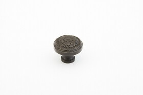 Schaub 751-10B 1-1/4" Versailles Cabinet Knob Oil Rubbed Bronze Finish