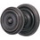 Emtek 8100WUS10B Waverly Knob Passage With Regular Rose for 1-1/4" to 2" Door Oil Rubbed Bronze Finish, Price/each