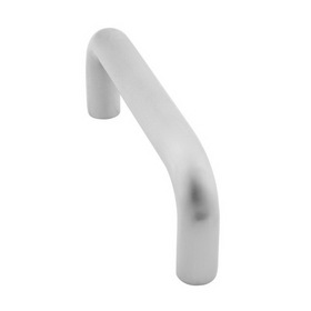 Ives Commercial 8102HD832D 8" Straight Door Pull; 3/4" Round and 1-1/2" Clearance Satin Stainless Steel Finish