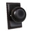 Emtek 8221PUS10B Providence Knob 2-3/8" Backset Privacy with Rectangular Rose for 1-1/4" to 2" Door Oil Rubbed Bronze Finish, Price/EA