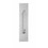 Ives Commercial 8302628315 6" Straight Pull 3/4" Round with 3-1/2" x 15" Plate Aluminum Finish, Price/each