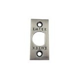 Emtek 83230US15A Square Corner Faceplate and Screws for Passage or Privacy Latch Pewter Finish