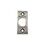 Emtek 83230US15A Square Corner Faceplate and Screws for Passage or Privacy Latch Pewter Finish, Price/EA