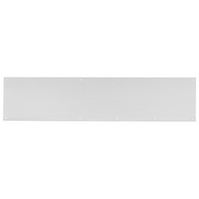 Ives Commercial Kick Plate Satin Stainless Steel Finish