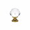 Emtek 86012US7 Diamond 1-1/4" Cabinet Knob French Antique Brass Finish, Price/each