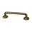Emtek 86056TWB Bronze Rod Cabinet Pull with 4" Center To Center Tumbled White Bronze Finish, Price/EA