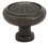 Emtek 86092FB Tuscany Round 1-1/4" Cabinet Knob Flat Black Bronze Finish, Price/each