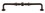 Emtek 86128US10B Spindle Cabinet Pull with 3" Center To Center Oil Rubbed Bronze Finish, Price/each