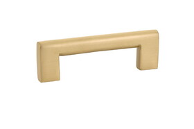 Emtek 86162US4 Trail Cabinet Pull with 3-1/2" Center To Center Satin Brass Finish