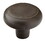 Emtek 86339FB Bronze Barn 1-1/4" Cabinet Knob Flat Black Bronze Finish, Price/each