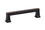 Emtek 86425US10B Alexander Cabinet Pull with 4" Center to Center Oil Rubbed Bronze Finish, Price/EA