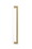 Emtek 86443US4 Brass Alexander Appliance Pull with 18" Center to Center Satin Brass Finish, Price/EA