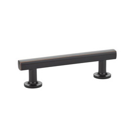 Emtek 86453US10B Freestone Cabinet Pull with 3-1/2" Center to Center Oil Rubbed Bronze Finish
