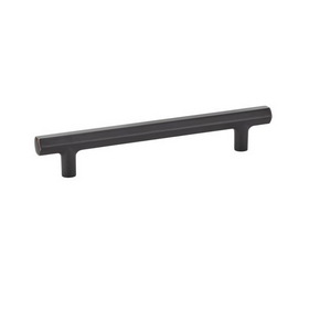 Emtek 86461US10B Mod Hex Cabinet Pull with 6" Center to Center Oil Rubbed Bronze Finish